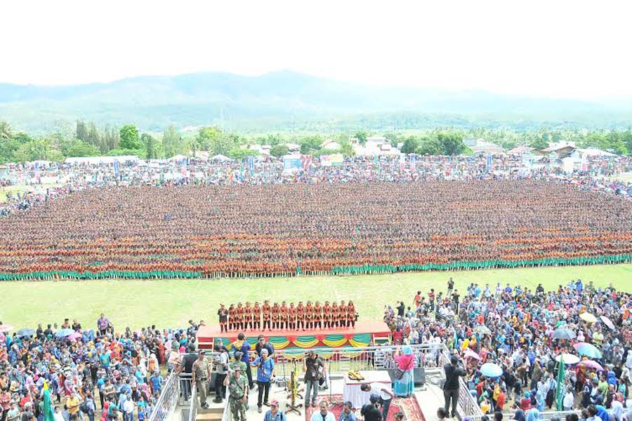 Tari Saman Massal dan Rekor Dunia